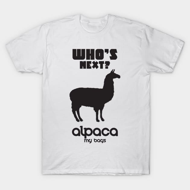 Alpaca my bags T-Shirt by Imutobi